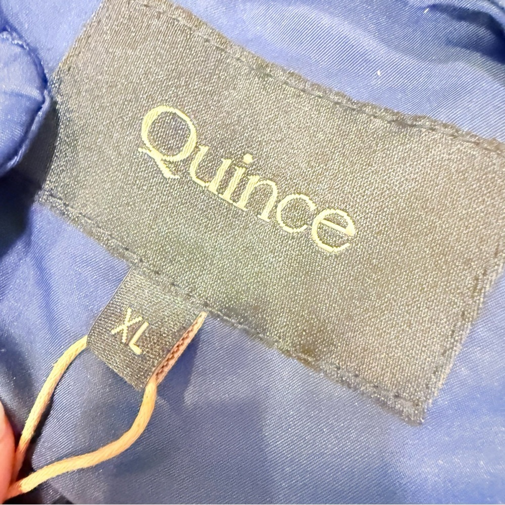 Quince Men’s Utility Jacket Navy Blue Quilted Sz XL NWT - Picture 7 of 16